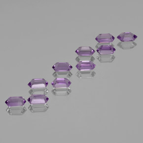 Achetez naturel 5.33ct Violet moyen Améthyste gems, Forme fantaisie, En provenance Brésil chez GemSelect. En stock, livraison internationale!