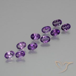 Shop natural 3.97ct Violet moyen Améthyste gems, ovale, from Brésil at GemSelect. In stock, global shipping!
