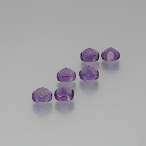 Achetez naturel ct Violet Améthyste gems, Coupe coussin, En provenance Brésil chez GemSelect. En stock, livraison internationale!