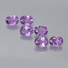 Achetez naturel 4.25ct Pourpre violacé moyen Améthyste gems, Coupe ovale, En provenance Brésil chez GemSelect. En stock, livraison internationale!