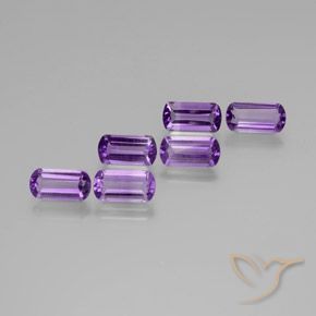 Achetez naturel 5.95ct Violet moyen Améthyste gems, Forme fantaisie, En provenance Brésil chez GemSelect. En stock, livraison internationale!