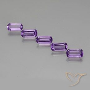 4.97ctw Naturel Pourpre violacé profond Améthyste, Fantaisie, VS