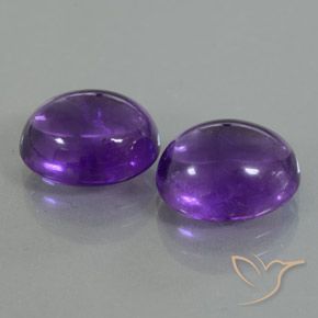 Shop natural 8.09ct Violet moyen Améthyste gems, ovale, from Brésil at GemSelect. In stock, global shipping!
