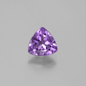 Améthyste Violet naturelle Trillion, 1.63 ct, VS