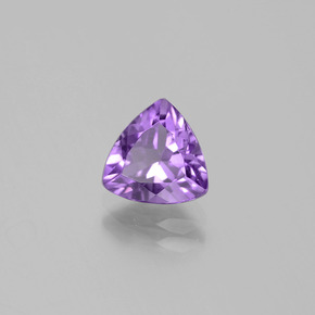 Améthyste Violet naturelle Trillion, 1.63 ct, VS