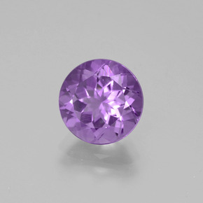 Améthyste Violet naturelle Coupe roude, 2.22 ct, VVS-VS