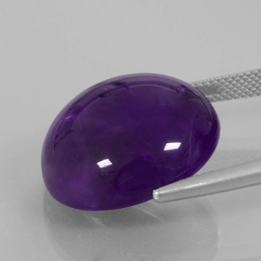 Améthyste Violet naturelle Coupe roude, 26.75 ct, Transparent