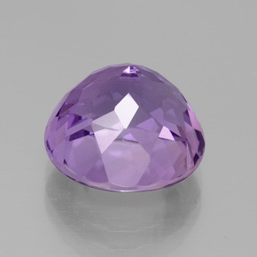 Améthyste violet naturelle coupe roude, 7,87 ct, VVS-VS