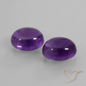 Shop natural 8.12ct Violet moyen Améthyste gems, ovale, from Brésil at GemSelect. In stock, global shipping!