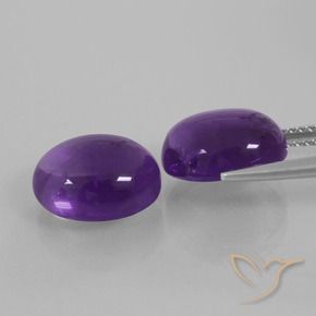 Shop natural 8.26ct Violet moyen Améthyste gems, ovale, from Brésil at GemSelect. In stock, global shipping!