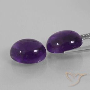 Shop natural 8.46ct Violet moyen Améthyste gems, ovale, from Brésil at GemSelect. In stock, global shipping!