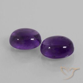 Shop natural 8.17ct Violet moyen Améthyste gems, ovale, from Brésil at GemSelect. In stock, global shipping!