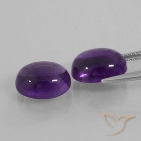 Shop natural 8.17ct Violet moyen Améthyste gems, ovale, from Brésil at GemSelect. In stock, global shipping!