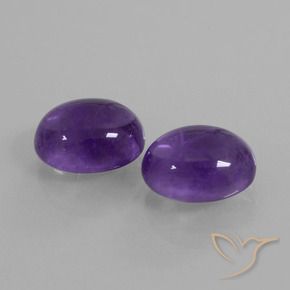 Shop natural 7.57ct Violet moyen Améthyste gems, ovale, from Brésil at GemSelect. In stock, global shipping!