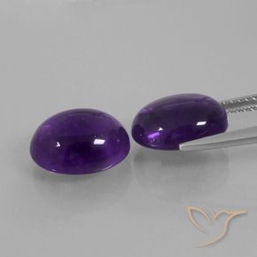 Shop natural 7.27ct Violet moyen Améthyste gems, ovale, from Brésil at GemSelect. In stock, global shipping!