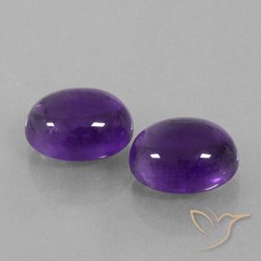 Shop natural 8.09ct Violet moyen Améthyste gems, ovale, from Brésil at GemSelect. In stock, global shipping!