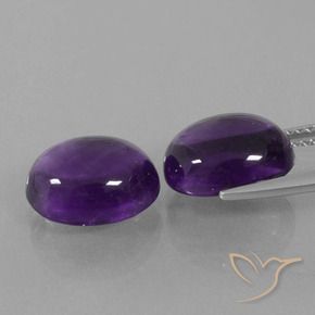 Shop natural 8.25ct Violet moyen Améthyste gems, ovale, from Brésil at GemSelect. In stock, global shipping!
