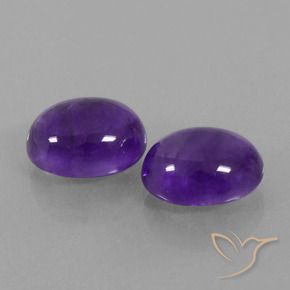 Shop natural 7.38ct Violet moyen Améthyste gems, ovale, from Brésil at GemSelect. In stock, global shipping!
