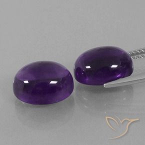 Shop natural 8.98ct Violet moyen Améthyste gems, ovale, from Brésil at GemSelect. In stock, global shipping!