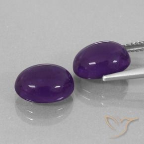 Shop natural 7.80ct Violet moyen-léger Améthyste gems, ovale, from Brésil at GemSelect. In stock, global shipping!