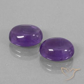 Shop natural 7.80ct Violet moyen Améthyste gems, ovale, from Brésil at GemSelect. In stock, global shipping!