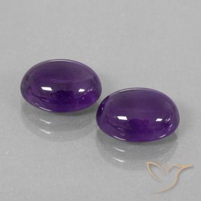 Shop natural 6.94ct Violet moyen-léger Améthyste gems, ovale, from Brésil at GemSelect. In stock, global shipping!