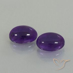 Shop natural 7.31ct Violet moyen Améthyste gems, ovale, from Brésil at GemSelect. In stock, global shipping!