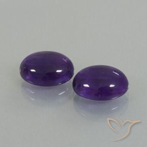 Shop natural 6.87ct Violet foncé Améthyste gems, ovale, from Brésil at GemSelect. In stock, global shipping!