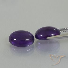 Shop natural 6.87ct Violet foncé Améthyste gems, ovale, from Brésil at GemSelect. In stock, global shipping!