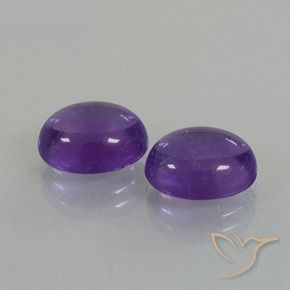 Shop natural 7.76ct Violet moyen Améthyste gems, ovale, from Brésil at GemSelect. In stock, global shipping!
