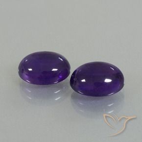 Shop natural 7.22ct Violet foncé Améthyste gems, ovale, from Brésil at GemSelect. In stock, global shipping!