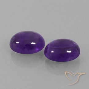 Shop natural 7.04ct Violet moyen Améthyste gems, ovale, from Brésil at GemSelect. In stock, global shipping!