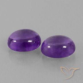 Shop natural 7.89ct Violet moyen Améthyste gems, ovale, from Brésil at GemSelect. In stock, global shipping!