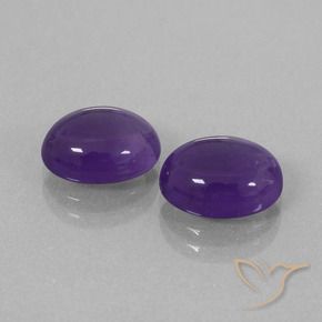 Shop natural 5.40ct Violet moyen Améthyste gems, ovale, from Brésil at GemSelect. In stock, global shipping!