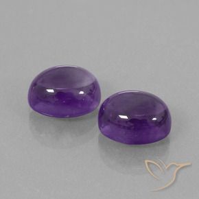 Shop natural 6.68ct Violet moyen Améthyste gems, ovale, from Brésil at GemSelect. In stock, global shipping!
