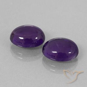 Shop natural 7.30ct Violet moyen Améthyste gems, ovale, from Brésil at GemSelect. In stock, global shipping!