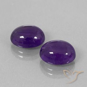 Shop natural 7.45ct Violet moyen Améthyste gems, ovale, from Brésil at GemSelect. In stock, global shipping!