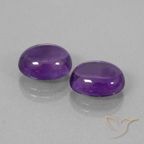 Shop natural 7.64ct Violet moyen Améthyste gems, ovale, from Brésil at GemSelect. In stock, global shipping!