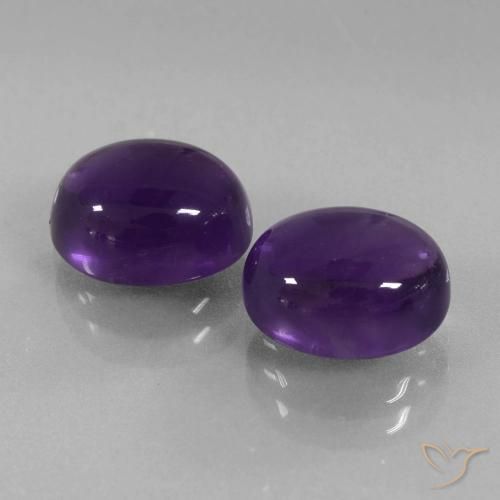 Shop natural 6.59ct Violet moyen Améthyste gems, ovale, from Brésil at GemSelect. In stock, global shipping!