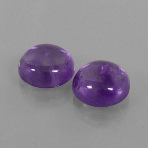 Achetez naturel 9,66ct violet moyen améthyste gems, coupe roude, en provenance brésil chez gemselect. en stock, livraison internationale!