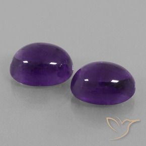 Shop natural 15.79ct Violet moyen-léger Améthyste gems, ovale, from Brésil at GemSelect. In stock, global shipping!