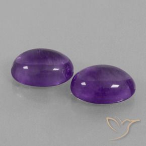 Shop natural 12.72ct Violet moyen-léger Améthyste gems, ovale, from Brésil at GemSelect. In stock, global shipping!