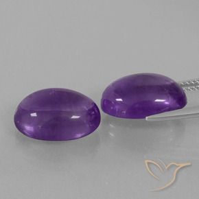 Shop natural 12.72ct Violet moyen-léger Améthyste gems, ovale, from Brésil at GemSelect. In stock, global shipping!