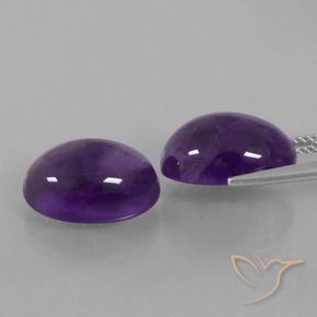 Shop natural 13.46ct Violet moyen-léger Améthyste gems, ovale, from Brésil at GemSelect. In stock, global shipping!
