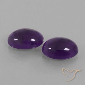 Shop natural 11.60ct Violet moyen-léger Améthyste gems, ovale, from Brésil at GemSelect. In stock, global shipping!