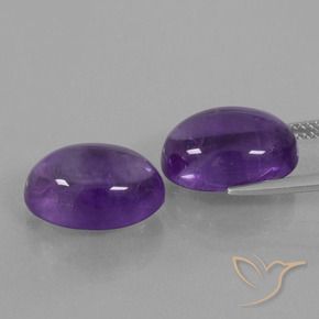 Shop natural 13.80ct Violet moyen Améthyste gems, ovale, from Brésil at GemSelect. In stock, global shipping!