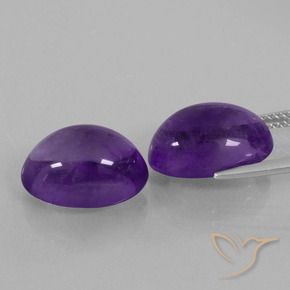 Shop natural 13.74ct Violet moyen Améthyste gems, ovale, from Brésil at GemSelect. In stock, global shipping!
