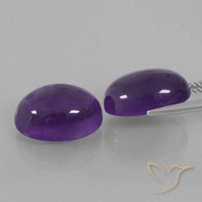 Shop natural 13.76ct Violet moyen Améthyste gems, ovale, from Brésil at GemSelect. In stock, global shipping!