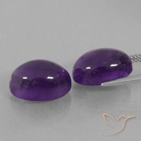 Shop natural 15.15ct Violet moyen Améthyste gems, ovale, from Brésil at GemSelect. In stock, global shipping!