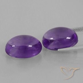 Shop natural 14.52ct Violet moyen Améthyste gems, ovale, from Brésil at GemSelect. In stock, global shipping!
